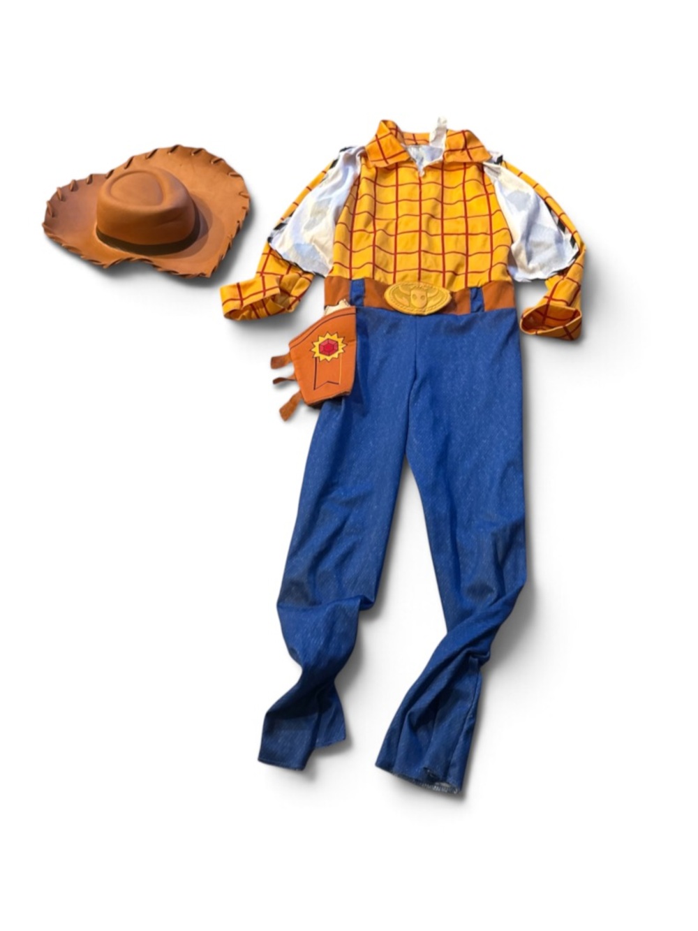 Disney Toy Story Woody Costume Sz Medium 7 8 Halloween World Land Cruise